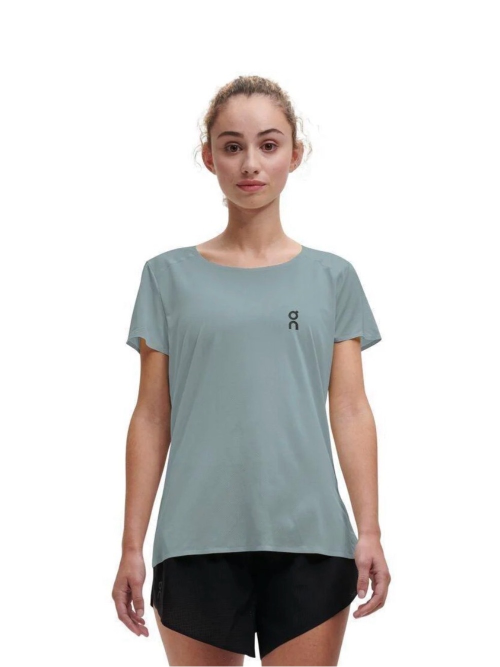 NWOT On Running Performance-T Women’s Size Small Sage Grey Running Shirt